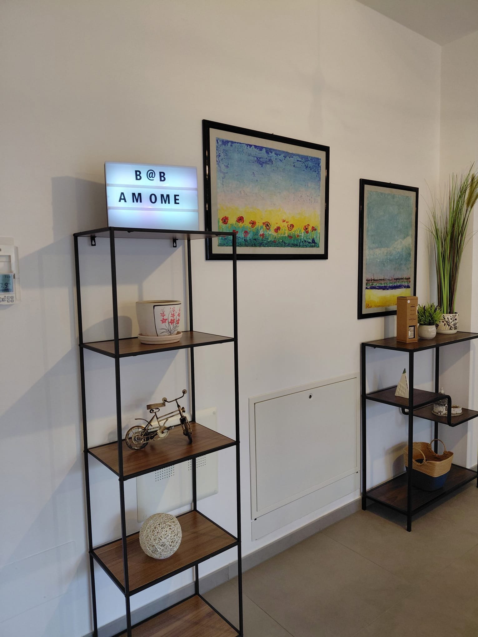 Dettaglio degli ambienti della casa
