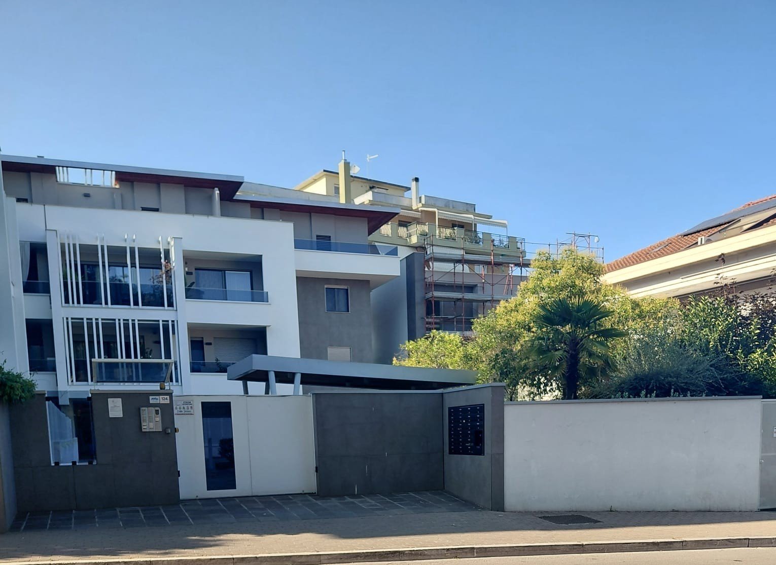 Esterno della casa vacanze Amomè